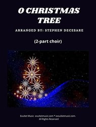 O Christmas Tree Two-Part Mixed choral sheet music cover Thumbnail